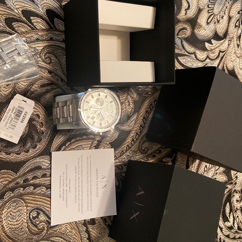 Armani Exchange AX2505 model used a couple of times with box and tag